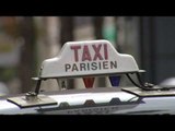 AFP: Pedestrians kicked to curb by 'Paris taxi war'
