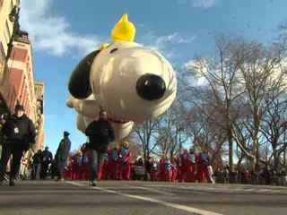 Macy's Thanksgiving parade in New York