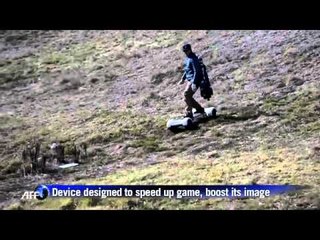 AFP: Golf skateboard aims to rejuvenate 'old man's sport'