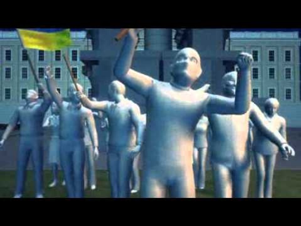 Next Media: Protesters clash with police in Ukraine