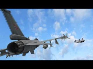 下载视频: Next Media Video: Russian jet nearly collides with Norwegian F-16