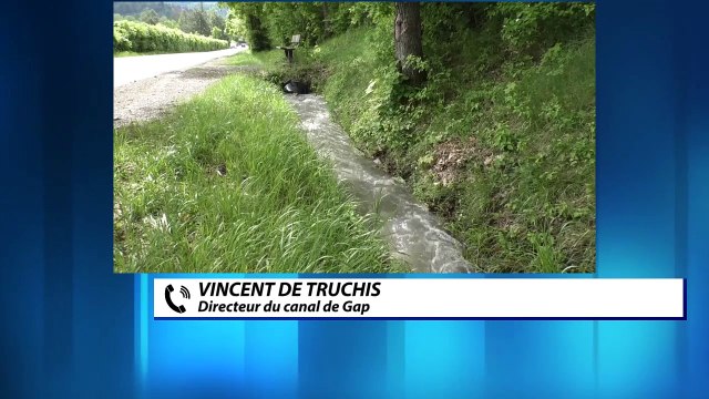 rupture de canalisation du canal de Gap : l'approvisionnement en eau sera rétabli dans 10 jours