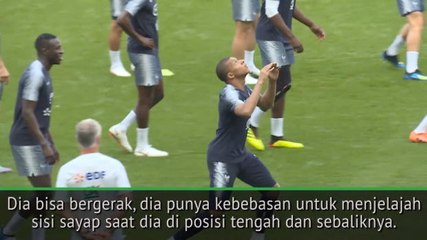 Kenapa Nomor 9? - Deschamps Ingin Manfaatkan Peran Serba Bisa Mbappe