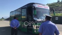 Ora News - Identifikimi i personave me precedent, policia kontroll autobusëve me protestues