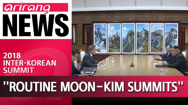 S. Korea's Moon says more simple inter-Korean summits like the 2nd Moon, Kim meeting could happen in the future