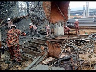 Next Media Video: Two killed as yet another collapse hits LRT line