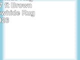 Brindle Cowhide Rug Size 5 X 47 ft Brown Brindle Cowhide Rug D926