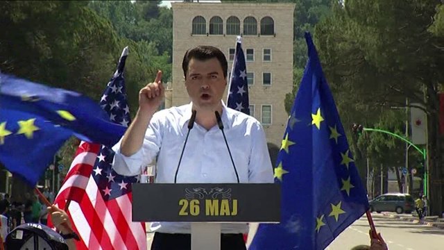 PROTESTA MARSHIM E OPOZITES, BASHA «QEVERIA RAMA, ME ANTIEUROPIANIA QE KA PATUR SHQIPERIA» LAJM