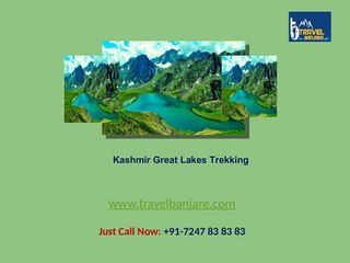 Get Kashmir Great Lakes Trekking – Travel Banjare