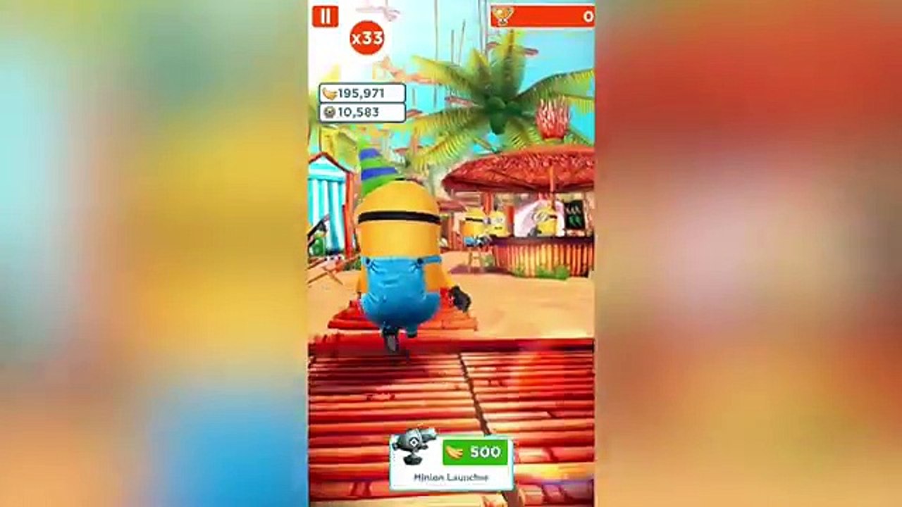 PARTIER MINION: HIGH SCORE!!! Despicable Me: Minion Rush (iPhone Gameplay)