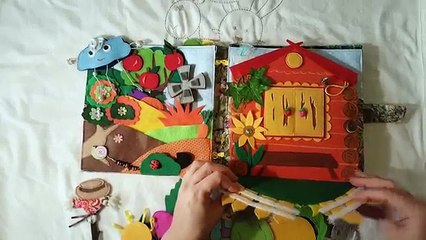 #9. сказки из фетра. развивающие книжки из фетра