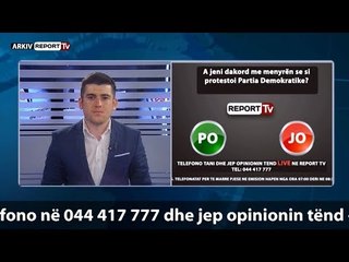 Report TV - Emisioni Shtypi i Ditës dhe Ju, gazetat dhe telefonatat 27 Maj 2018