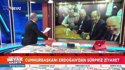 Cumhurbaşkanı Erdoğan'dan, sürpriz ziyaret