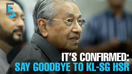 EVENING 5: Millions in penalty as Msia scraps HSR