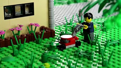 Lego Lawn Mower Fail