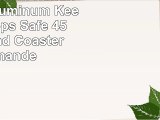 Coaster Autumn Handhammered Aluminum Keeps Tabletops Safe 45 Inch Round Coaster