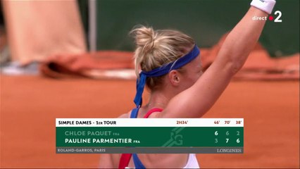 Roland-Garros : Pauline Parmentier rejoint Alizé Cornet au second tour !