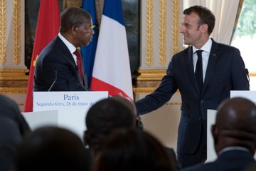 Download Video: Déclaration conjointe à la presse du Président de la République, Emmanuel Macron, et de João Lourenço, Président de la République d'Angola