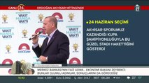 Erdoğan, Manisa mitinginde