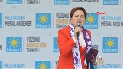 Afyonkarahisar Cumhurbaşkanı Adayı Meral Akşener Afyon'da Konuştu 1