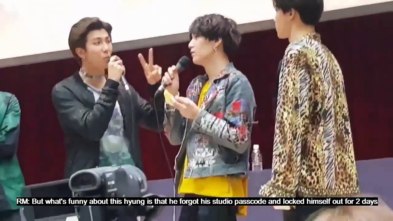 [ENG] Namjoon Exposed Suga forgot the Genius Lab Password and his reaction to it ~~ LOL 