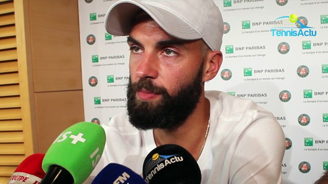 Roland-Garros 2018 : Benoit Paire : Mes cheveux, ça fait parler (plus que mon jeu)
