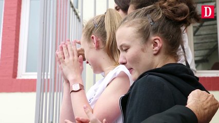 Claping pour les championnes de France basket UNSS