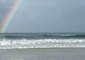 Rainbow Appears Ahead of Storm Alberto in Panama City Beach