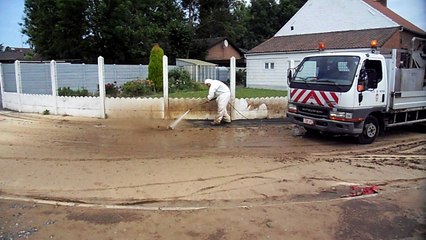 Saint-Symphorien: nettoyage des rues après l'orage