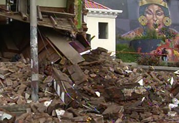 Quito: vivienda colapso presuntamente a causa de la humedad, el accidente no registró heridos