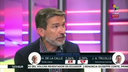 Calderón: Votantes de Sergio Fajardo definirán balotaje colombiano