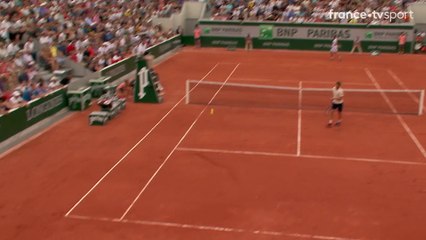 Roland-Garros : Le lob parfait de Basilashvili !