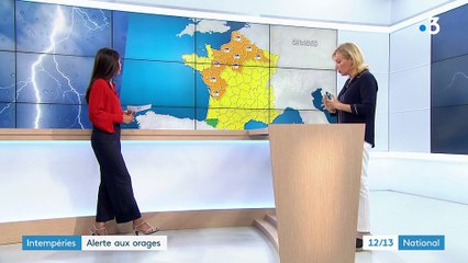 Intempéries : des orages violents prévus dans le nord et l'est du pays