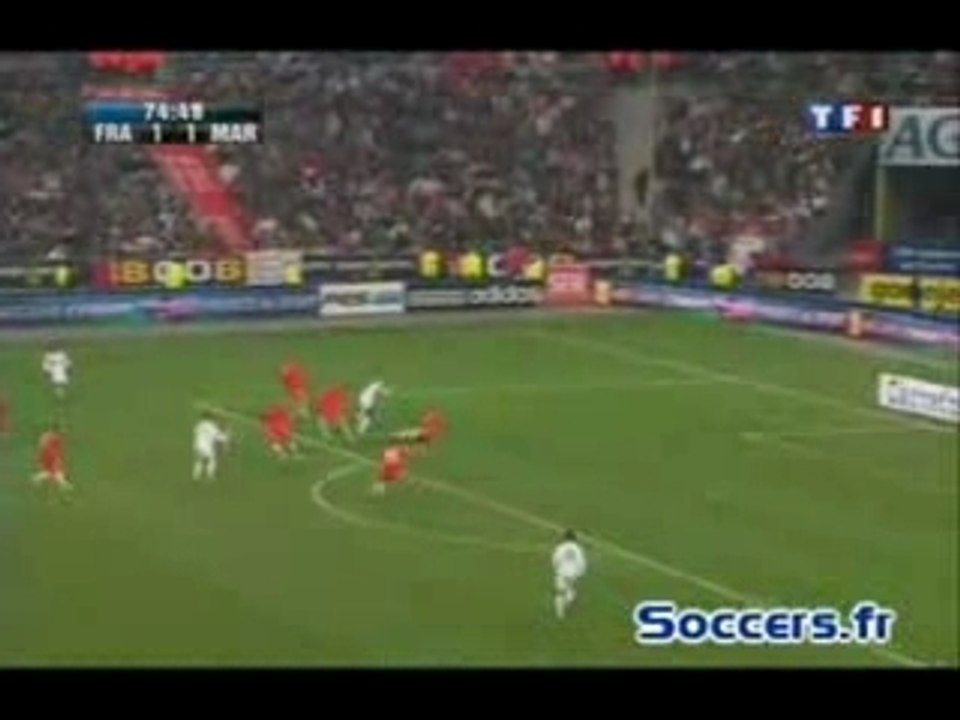 Morocco vs France 2 - 2 Friendly