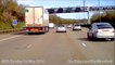 Lorry sideswipes Mercedes - Dashcam Crash - M25