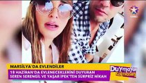 Seren serengil yaşar ipek nikahindan çok özel görüntüler