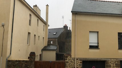 Un violent orage frappe la ville