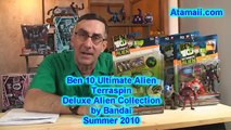 Ben 10 Terraspin Action Figure Ultimate Alien UA Deluxe Toy Review Unboxing