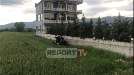 Report TV - Korçë, përmbyset mjeti, në gjendje të rëndë 23-vjeçari