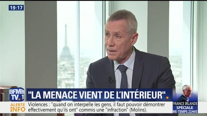 Terrorisme: "La menace est principalement endogène" (Molins)