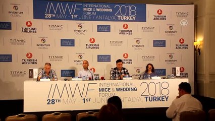 Düğün Forumu İçin 60 Ülkeden Organizatörler Antalya'da Toplandı