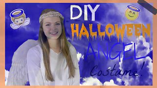 Easy, Cute, DIY Halloween Angel Costume!