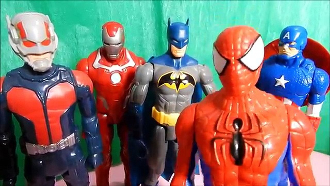 Homem Aranha Spiderman Batman Capitão América Ant Man Homem de Ferro Iron Man