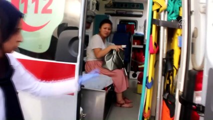 Nehre düşen araçtaki kadını babası kurtardı - ADANA