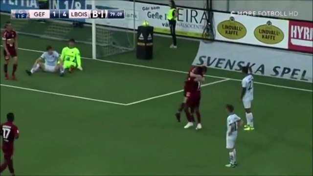 1-5 Dennis Olofsson Goal Sweden Superettan - 28.05.2018 Gefle IF 1-5 Landskrona BoIS