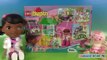 Docteur la peluche Lego Duplo Rosie lambulance Rosie Peppa Pig Malade Doc McStuffins Lego Ambulance