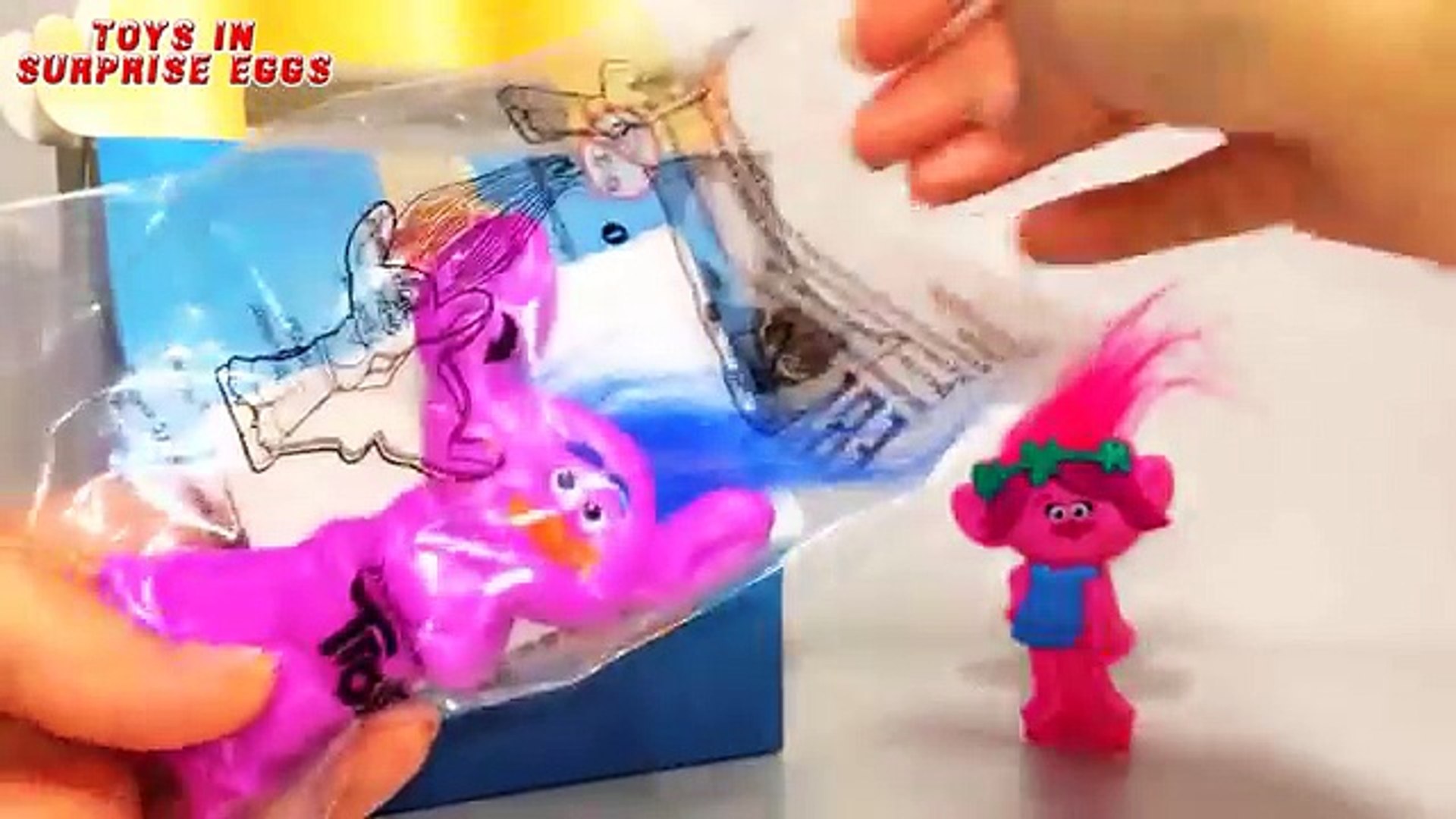 ⁣ТРОЛЛИ из БУРГЕР КИНГ Игрушки из Кинг Бокс НОВИНКА Burger King TROLLS King Box