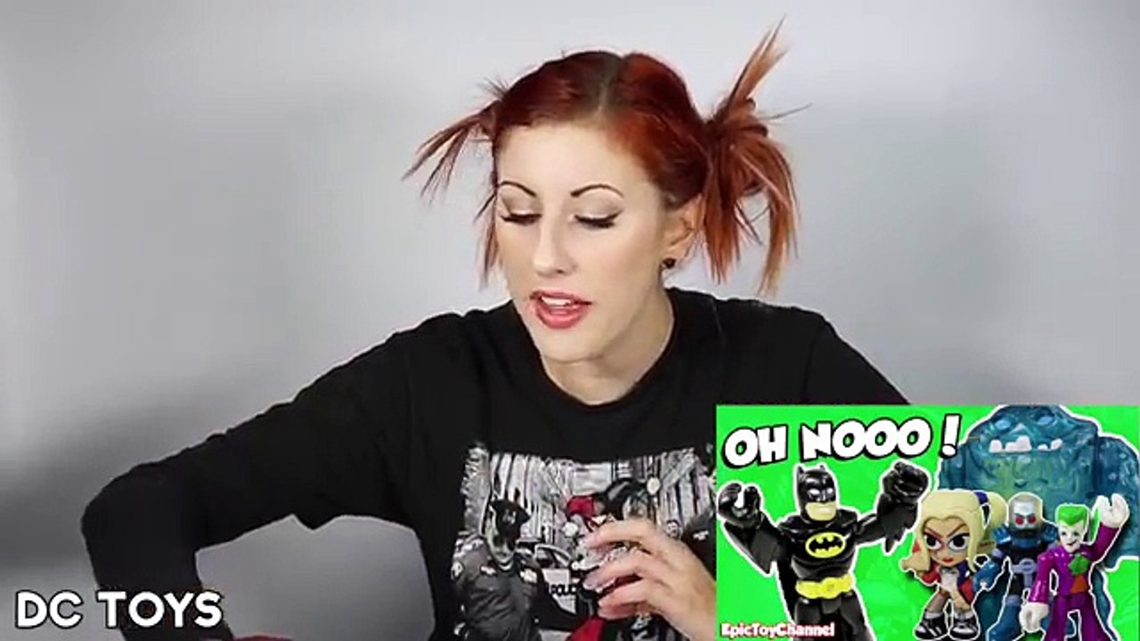 SUICIDE SQUAD Movie Kawaii Cubes Joker, Harley Quinn, Deadshot, Katana by DC Toys Collector