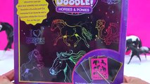 Scratch A Doodle Horses   Ponies Rainbow Art Drawing Set - Honeyheartsc Horse Review Video
