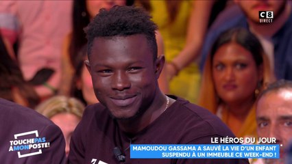 Mamoudou Gassama : le public de TPMP lui fait une standing ovation